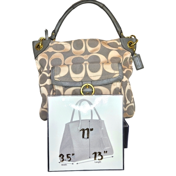 Coach Shoulder Signature Bag F18875 - Picture 6 of 11